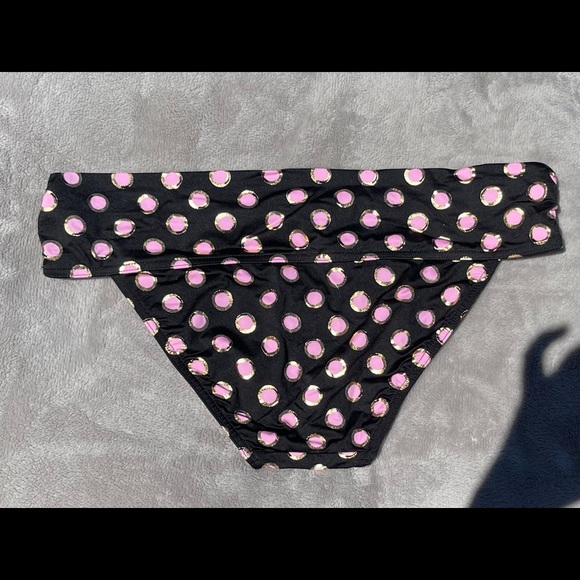 Victoria's Secret Polka-dot Bikini Bottom Size Medium - Picture 2 of 5